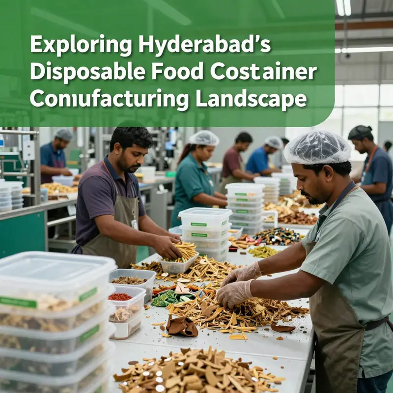 A glimpse into Hyderabad’s vibrant manufacturing scene for disposable food containers.