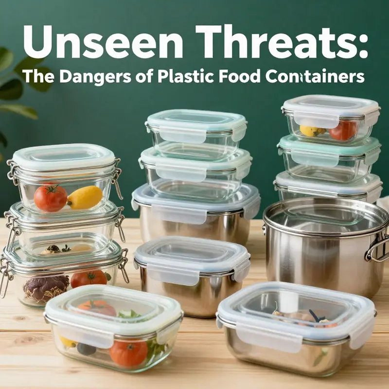 Understanding how chemical leaching occurs in plastic food containers.