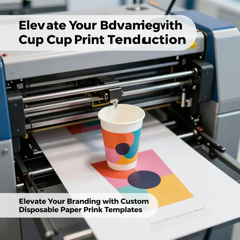 A vibrant showcase of disposable paper cup designs that reflects today’s market dynamics and customization trends.