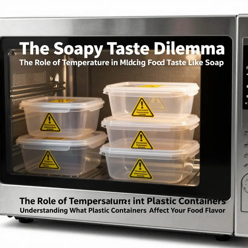 Different types of plastic containers and their materials critical to food safety.