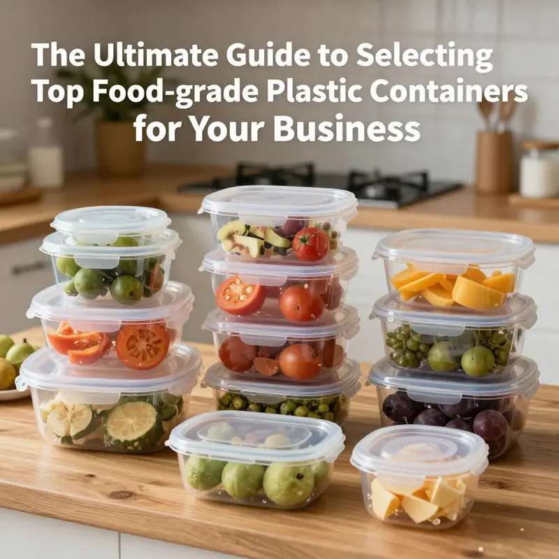 Top-rated food-grade plastic containers from trusted brands suitable for restaurants and beverage businesses.