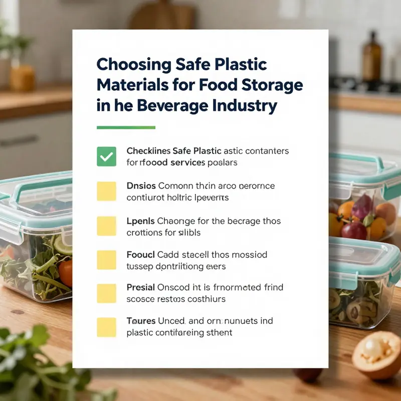 Various types of food-grade plastic containers suitable for storing different beverages and food items.