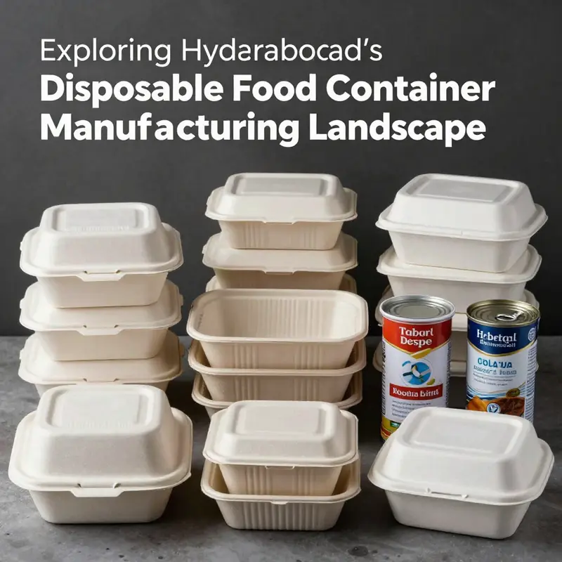 A glimpse into Hyderabad’s vibrant manufacturing scene for disposable food containers.