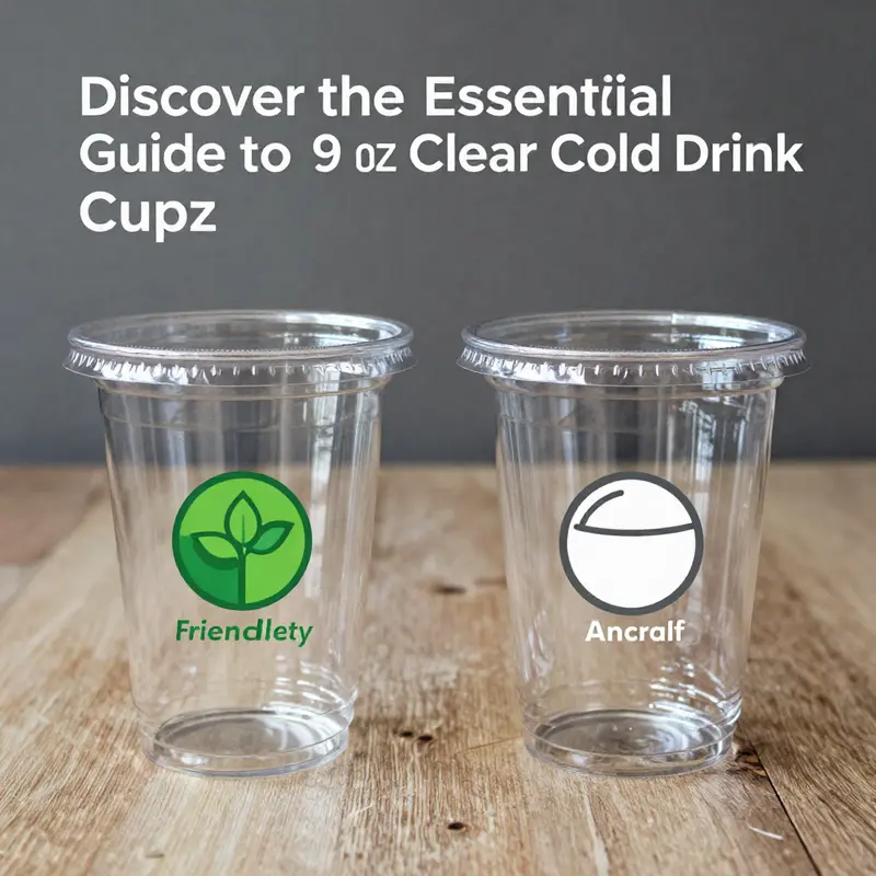 A curated selection showcasing the appeal and variety of 9 oz plastic clear cold drink cups.