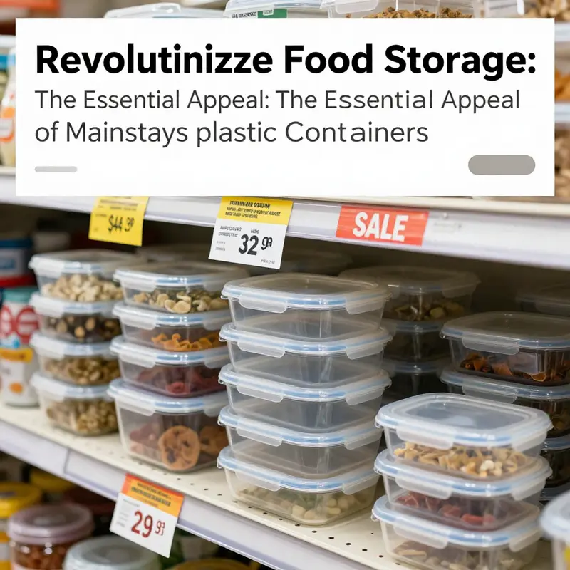 A vivid display of Mainstays containers demonstrating their range and usability for food storage.