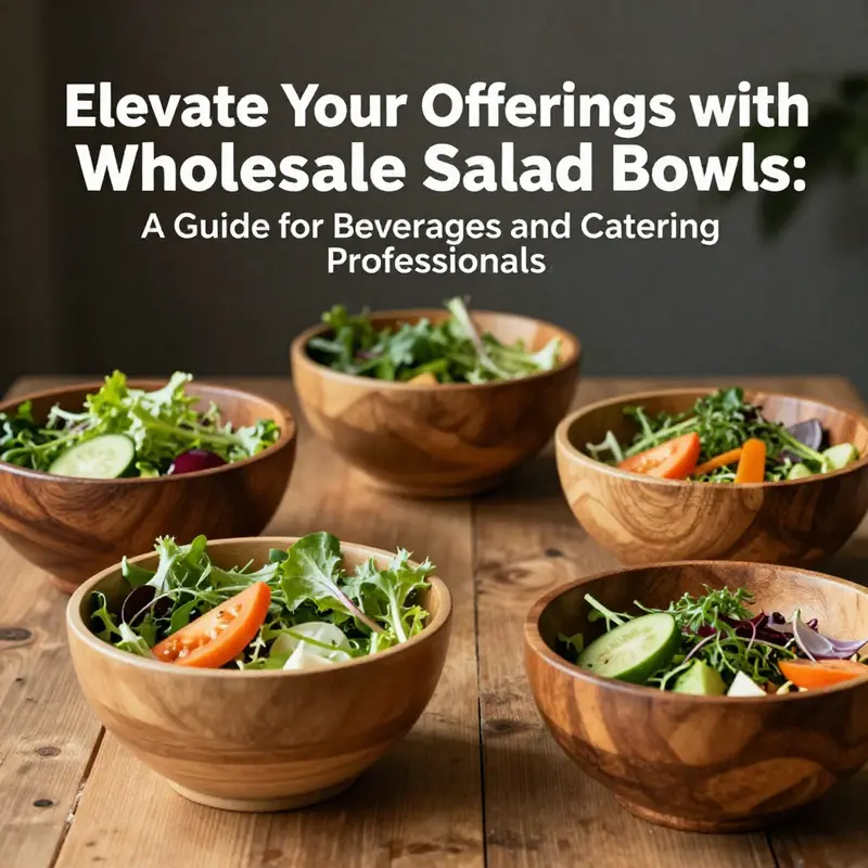 A selection of disposable plastic salad bowls ideal for high-volume food service operations.