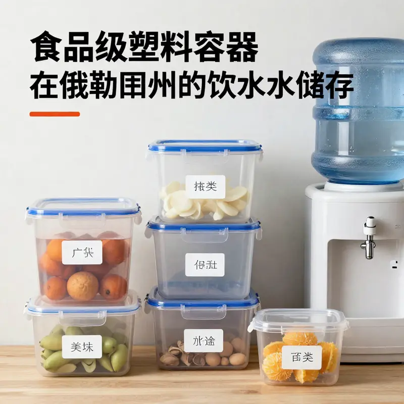 餐饮行业对食品级塑料容器的安全性与法规的重视。