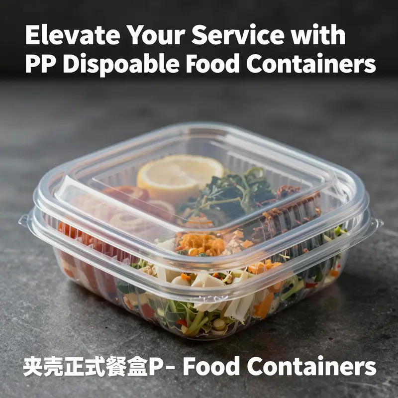 A compartmentalized food container designed for effective food separation.