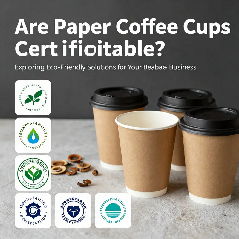 An educational overview of various materials used in paper coffee cups and their compostability.