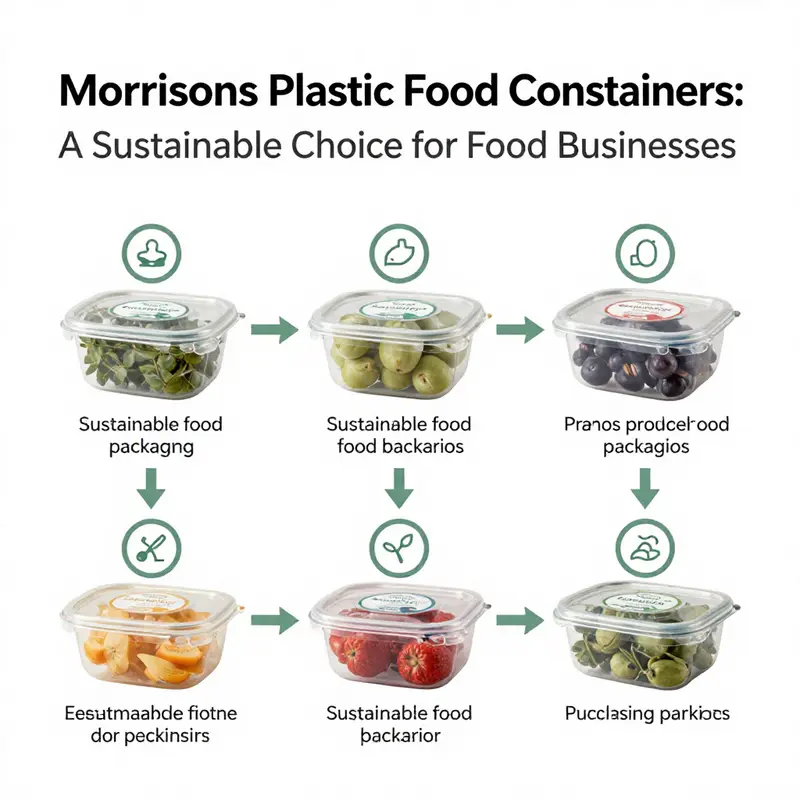 Morrisons’ refillable containers at a meat, fish, and deli counter emphasizing sustainability.