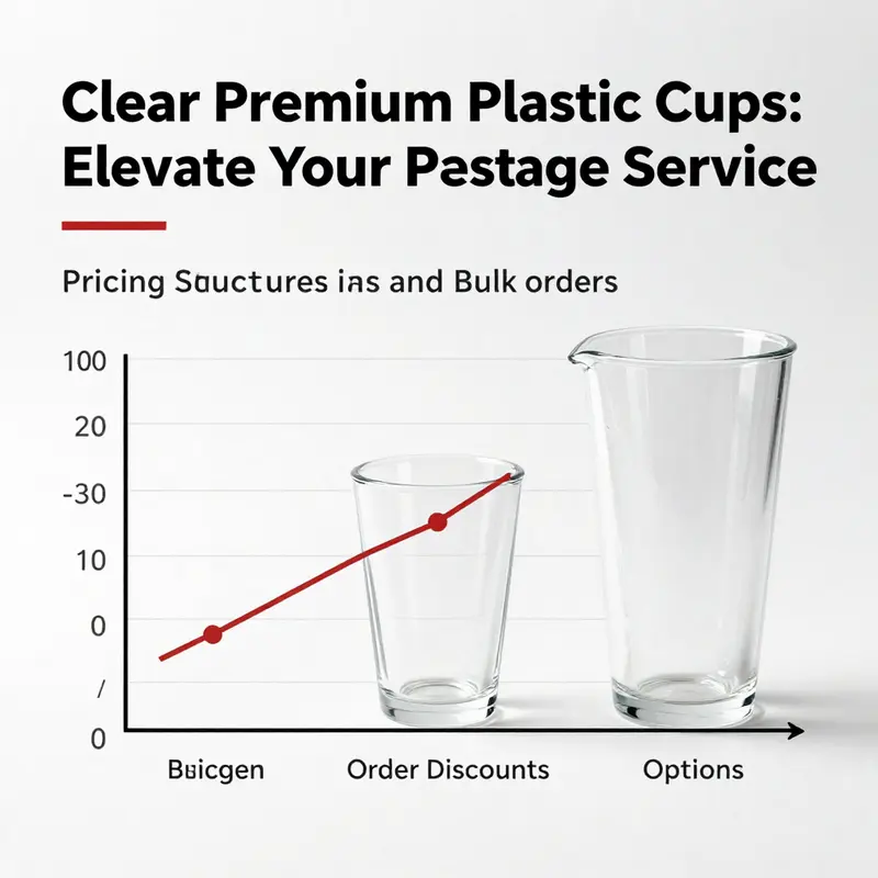 Versatile standard clear premium plastic cups suitable for various cold beverages.
