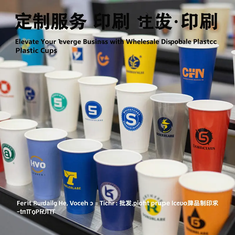Explore the variety of materials and shapes in wholesale disposable plastic cups.