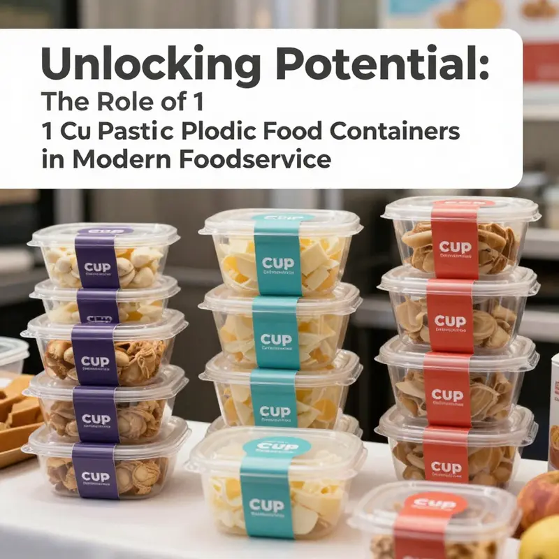 An organized kitchen showcasing the versatility of 1 cup plastic food containers filled with diverse meal prep items.