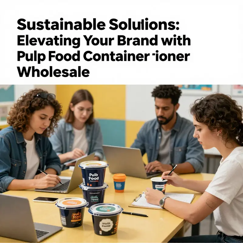Efficient sourcing strategies for eco-friendly pulp food containers.