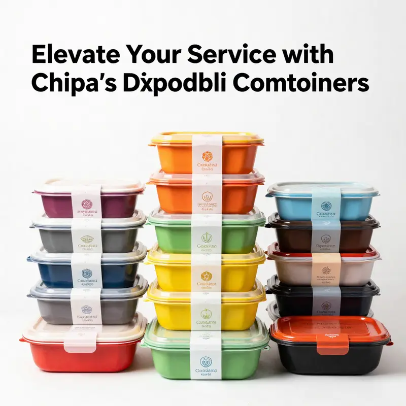 Market dynamics showcasing the variety of disposable deli containers produced in China for international demands.