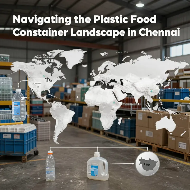 A view of the Chennai industrial landscape showcasing the gap in food-grade plastic container manufacturing.