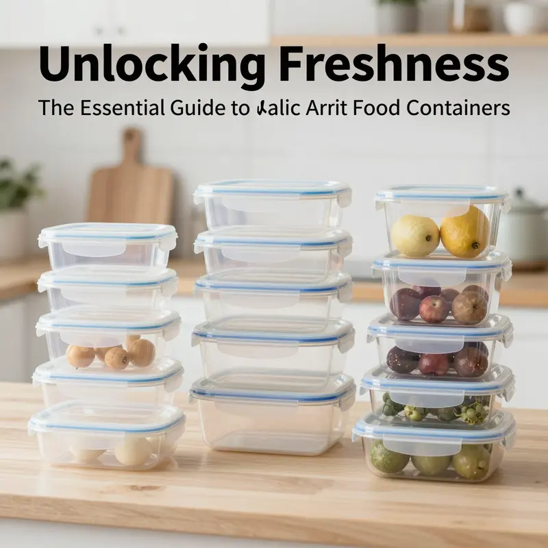 Examining the materials and safety standards that ensure the integrity of airtight food containers.