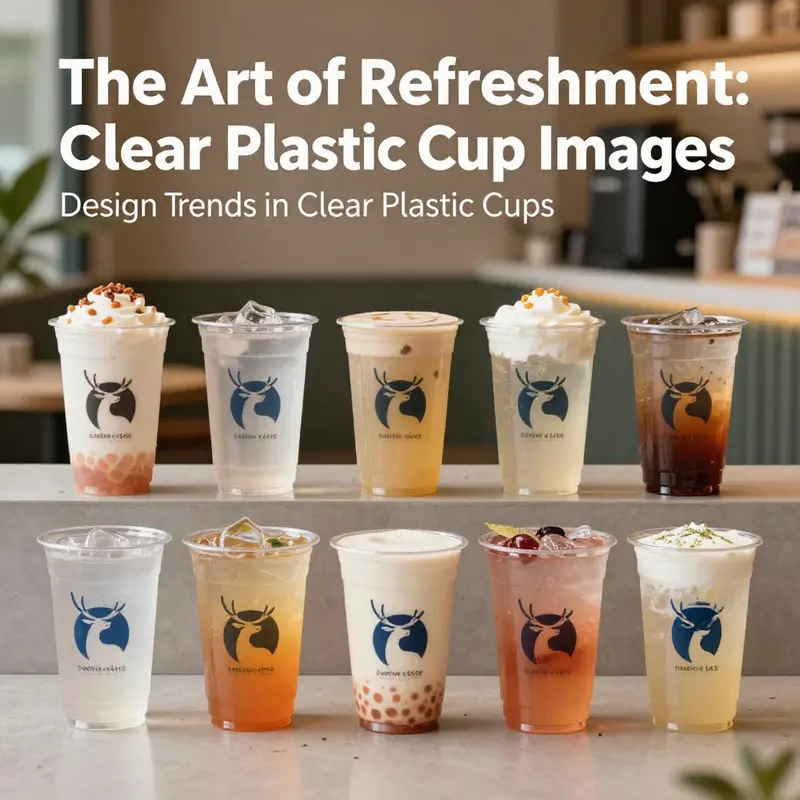 An up-close look at a clear plastic cup with a dome cap, showcasing its appealing design and vibrant beverage.