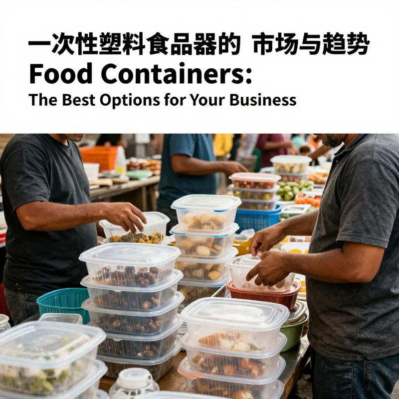 An array of budget-friendly plastic food containers ideal for different food service applications.