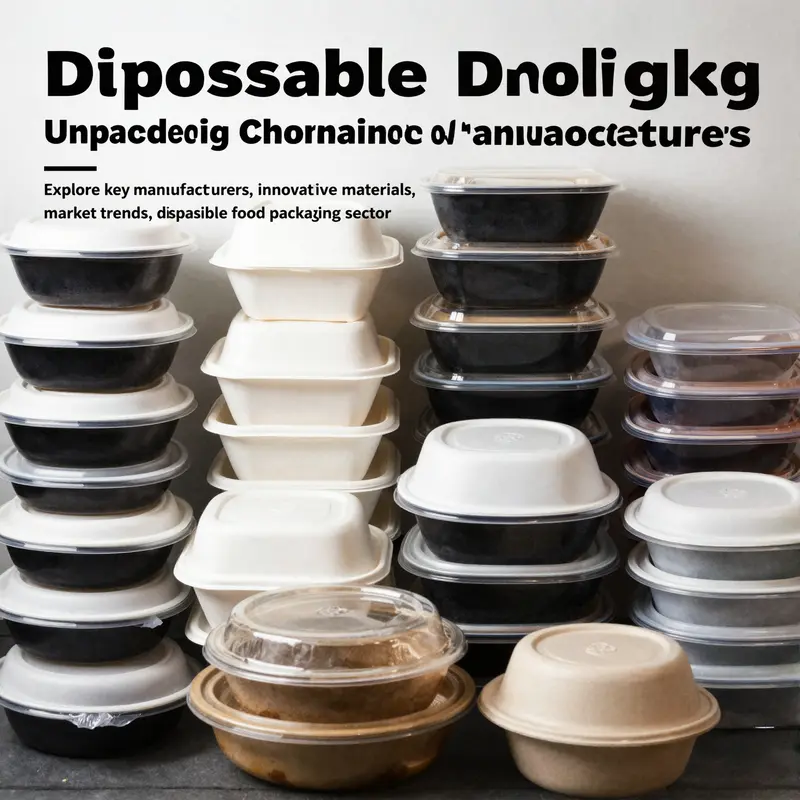 Colorful range of disposable plastic food containers for various culinary applications.