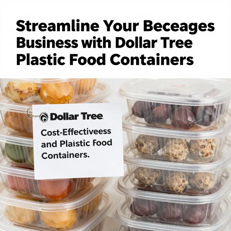 Variety of Dollar Tree plastic food containers showcasing different types and sizes for kitchen organization.