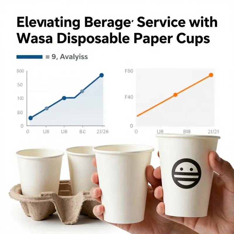 Wasa disposable paper cups are manufactured using high-quality materials, ensuring durability and effective liquid containment.