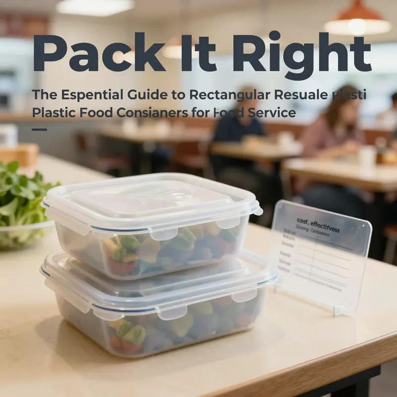 An organized kitchen featuring durable rectangular reusable plastic food containers, highlighting their design efficiency and versatility in food storage.