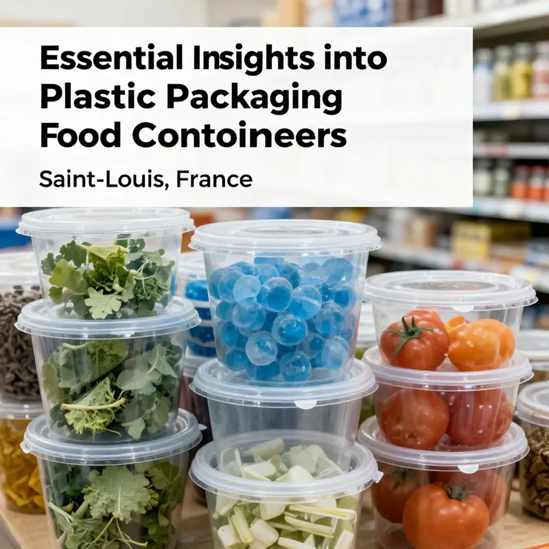 An overview of food packaging types adhering to strict European safety regulations.