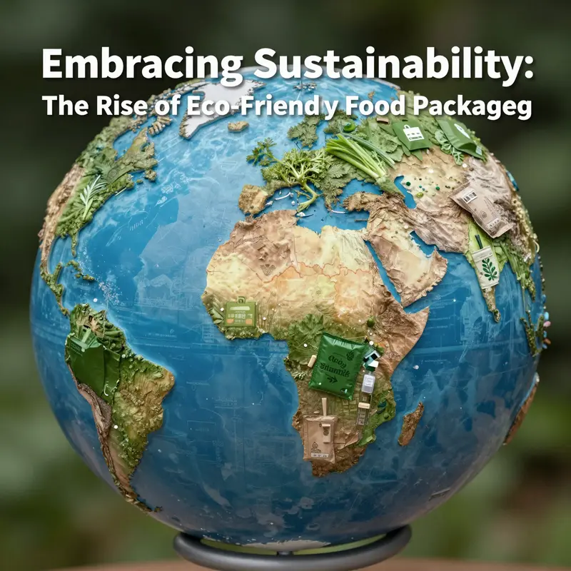 Diverse eco-friendly food packaging solutions trending in the market.