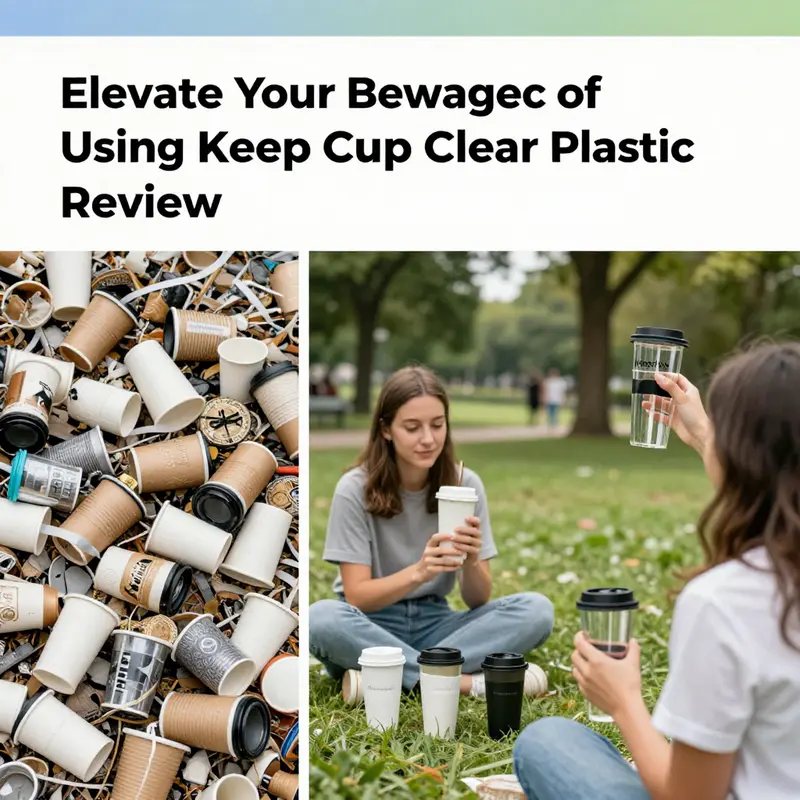 Customers enjoying beverages in stylish KeepCup Original Clear cups, reflecting satisfaction and brand loyalty.