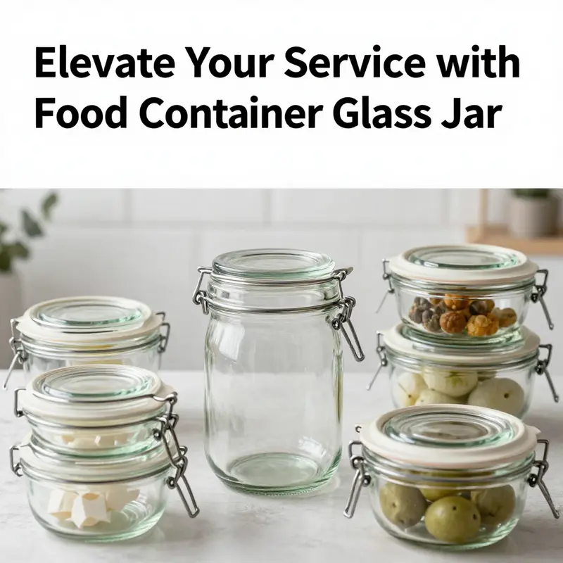 A collection of assorted glass food containers arranged aesthetically, representing their business potential.