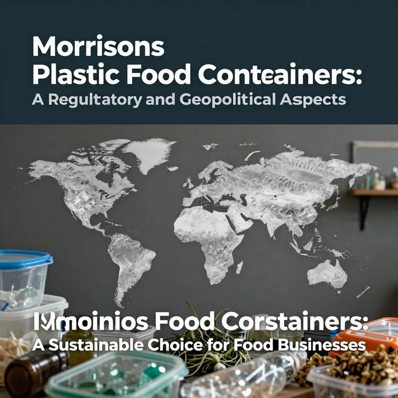 Morrisons’ refillable containers at a meat, fish, and deli counter emphasizing sustainability.