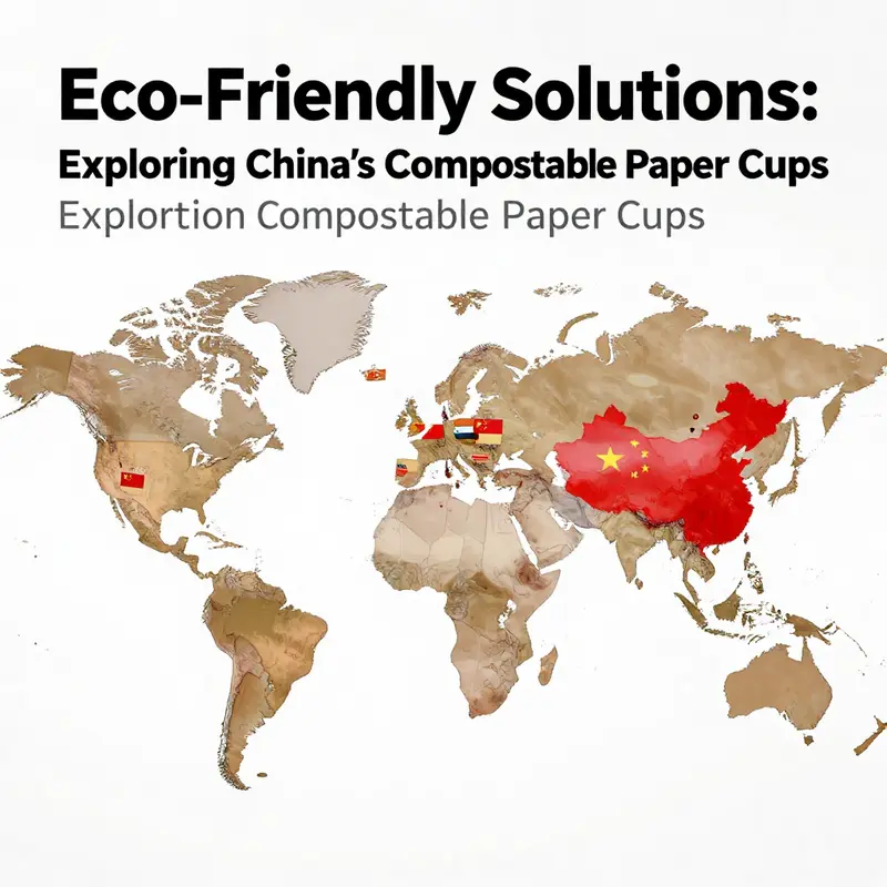 Visions of a thriving marketplace focused on sustainable paper cup options.