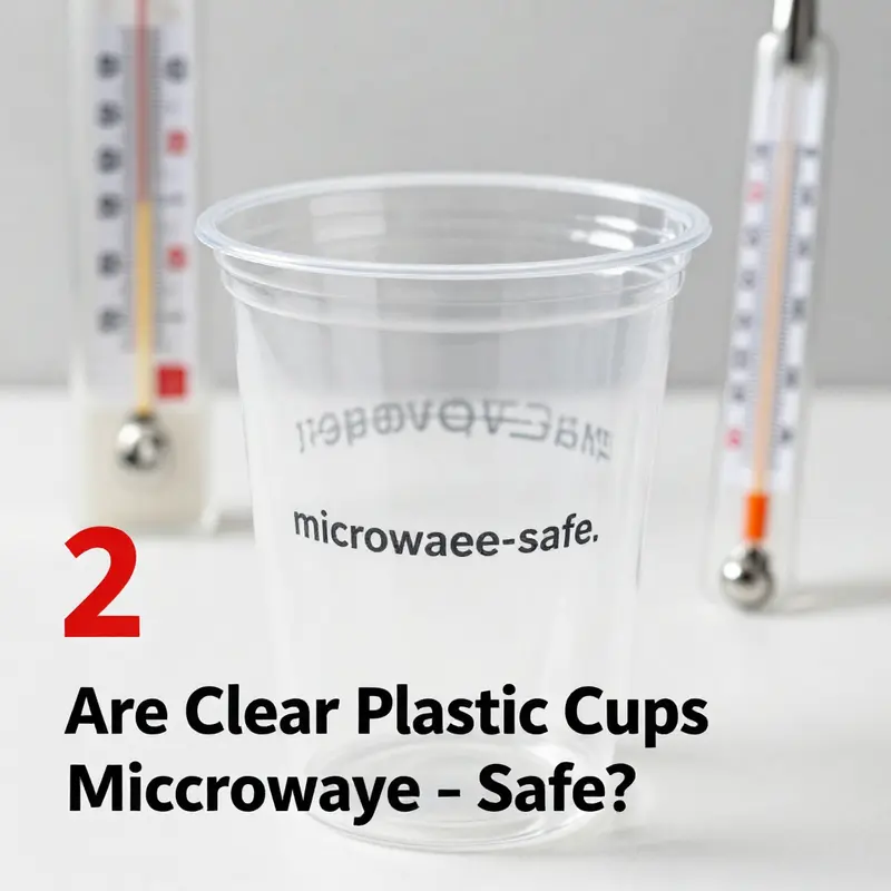 An overview of various plastic materials used in cups, emphasizing the importance of understanding which are microwave safe.