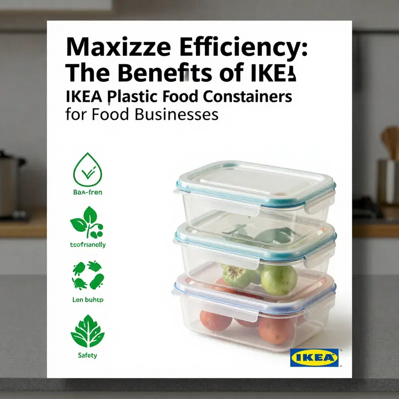 Diverse designs and materials of IKEA 365+ plastic food containers showcase their suitability for food storage.