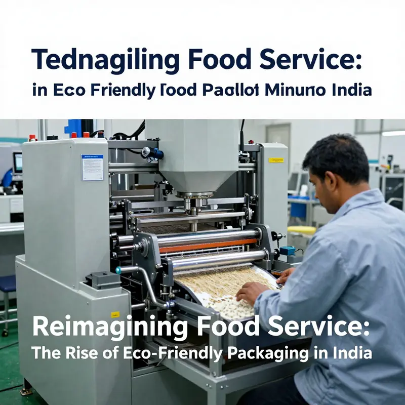 Eco-friendly packaging manufacturers in India producing sustainable food solutions.
