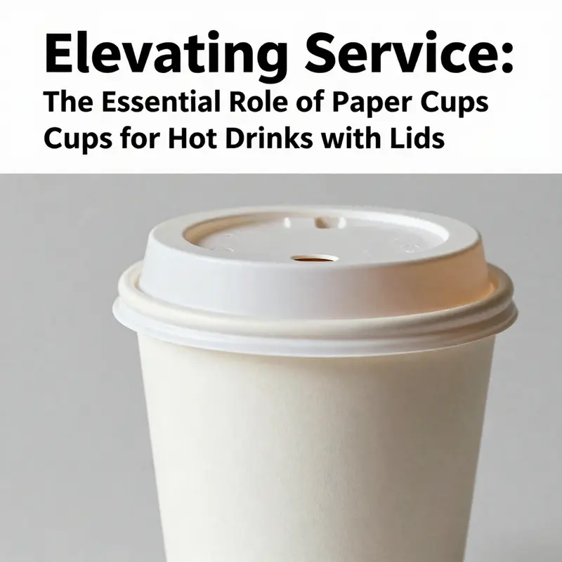 A diverse selection of paper cups for hot drinks, highlighting their practicality and eco-friendly features.