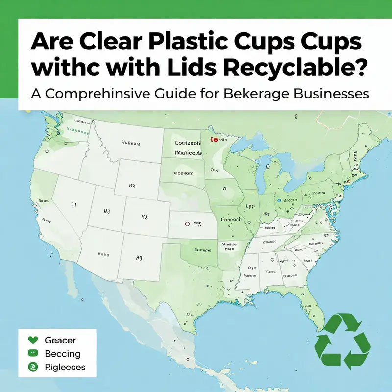 Types of plastics used in clear cups: a focus on recyclability.