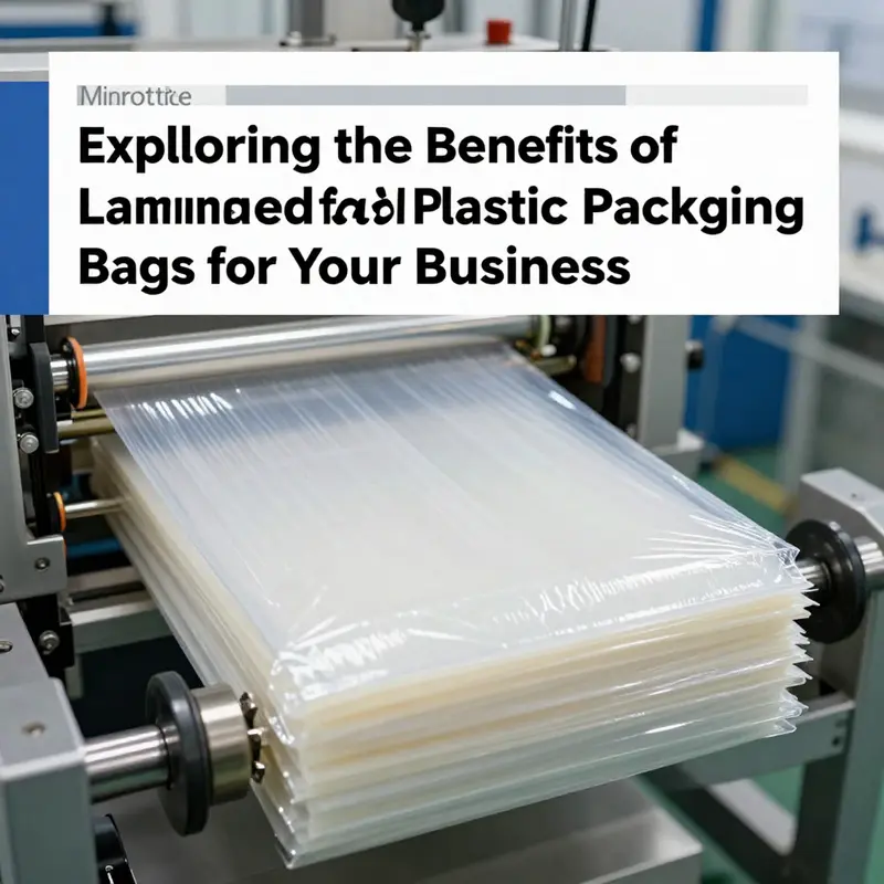 Diverse types of laminated food plastic packaging bags used in food service applications.