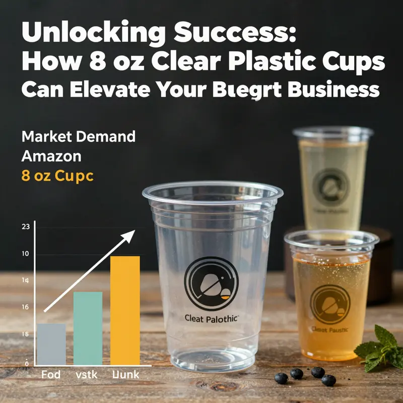 High-quality Karat 8 oz clear plastic cups designed for durability and presentation.