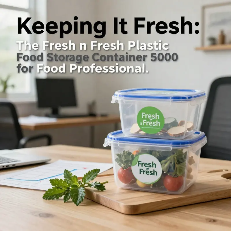 Key features like secure lids and clear visibility enhance the Fresh n Fresh container’s functionality.