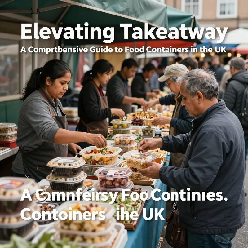 An array of high-quality takeaway food containers highlighting durability and design.