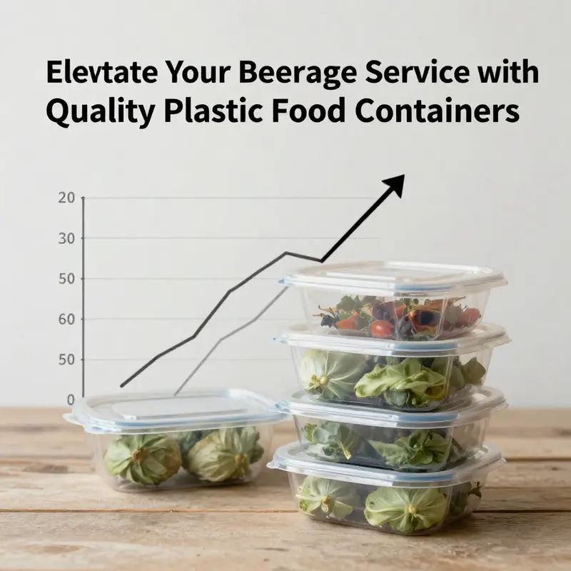 An overview of different materials used in plastic food containers, emphasizing their properties and applications.