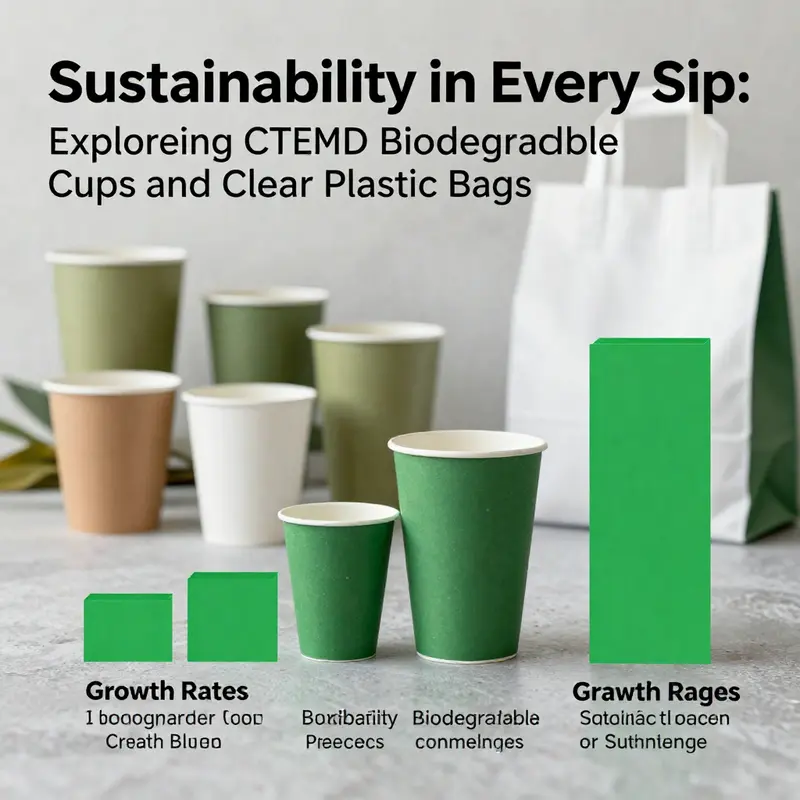 Various biodegradable clear plastic bags designed for food packaging and retail shopping.