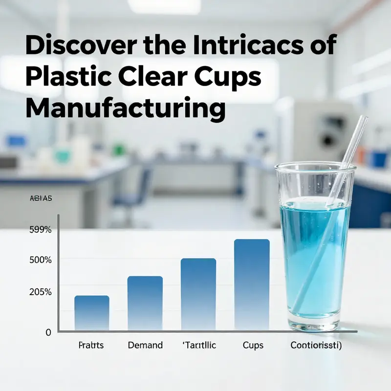 Overview of operations in a plastic clear cups factory.