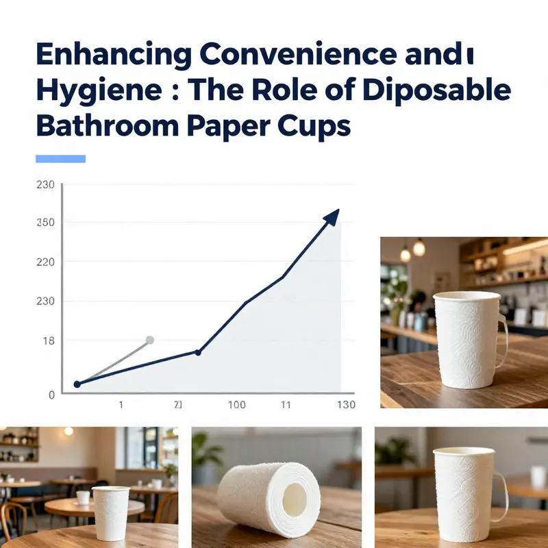 Public bathroom with accessible disposable paper cup dispenser, highlighting hygiene and convenience.