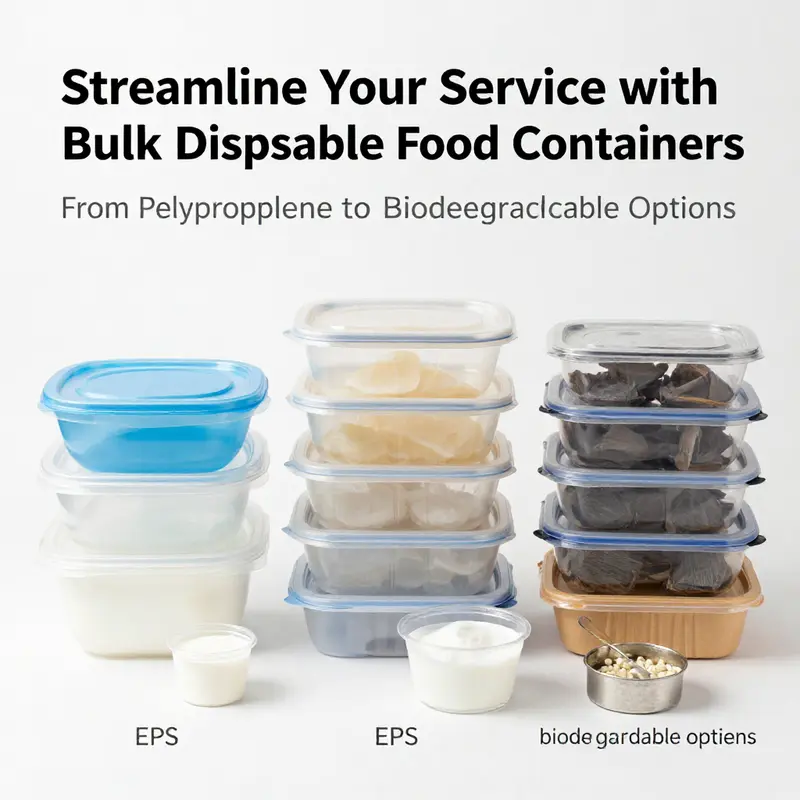 An assortment of multi-compartment food containers showcasing versatility in meal presentation.