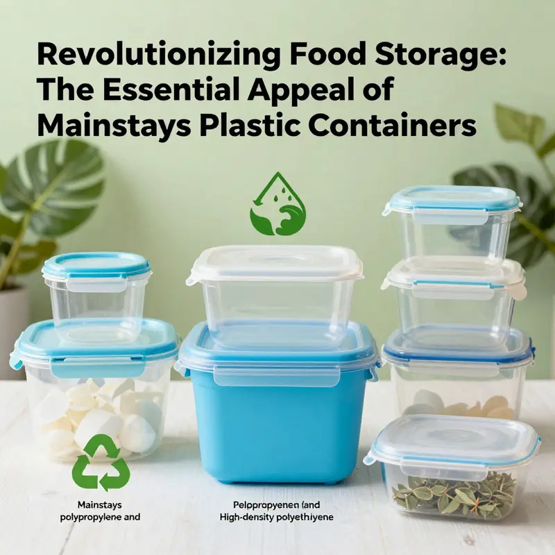 A vivid display of Mainstays containers demonstrating their range and usability for food storage.