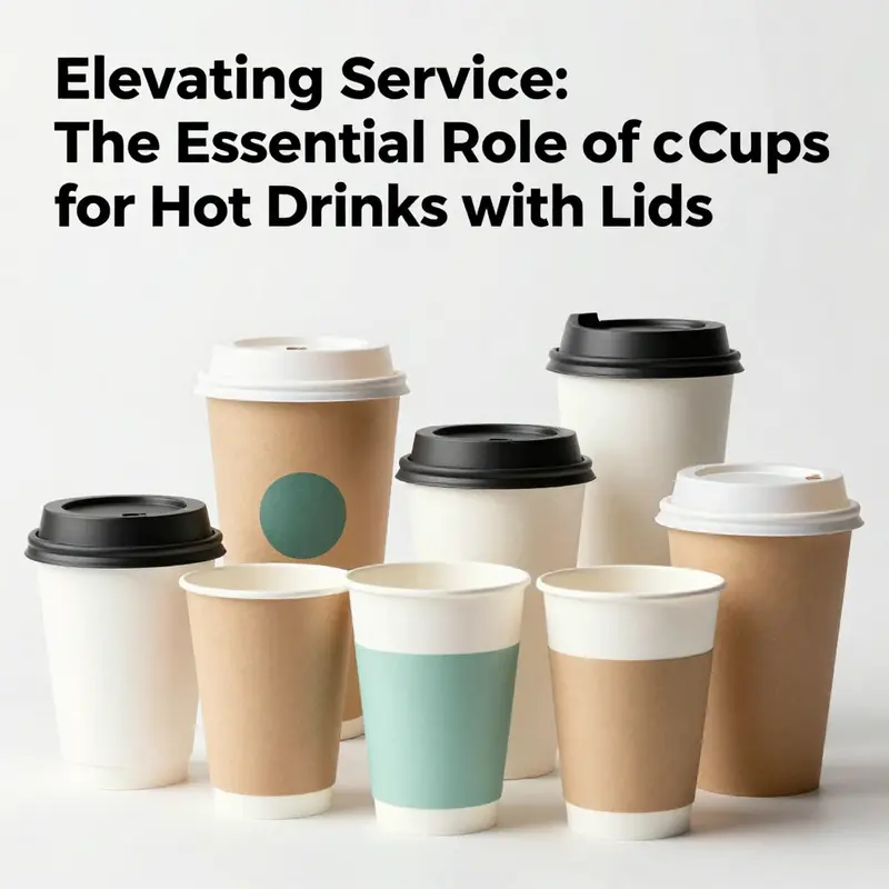 A diverse selection of paper cups for hot drinks, highlighting their practicality and eco-friendly features.