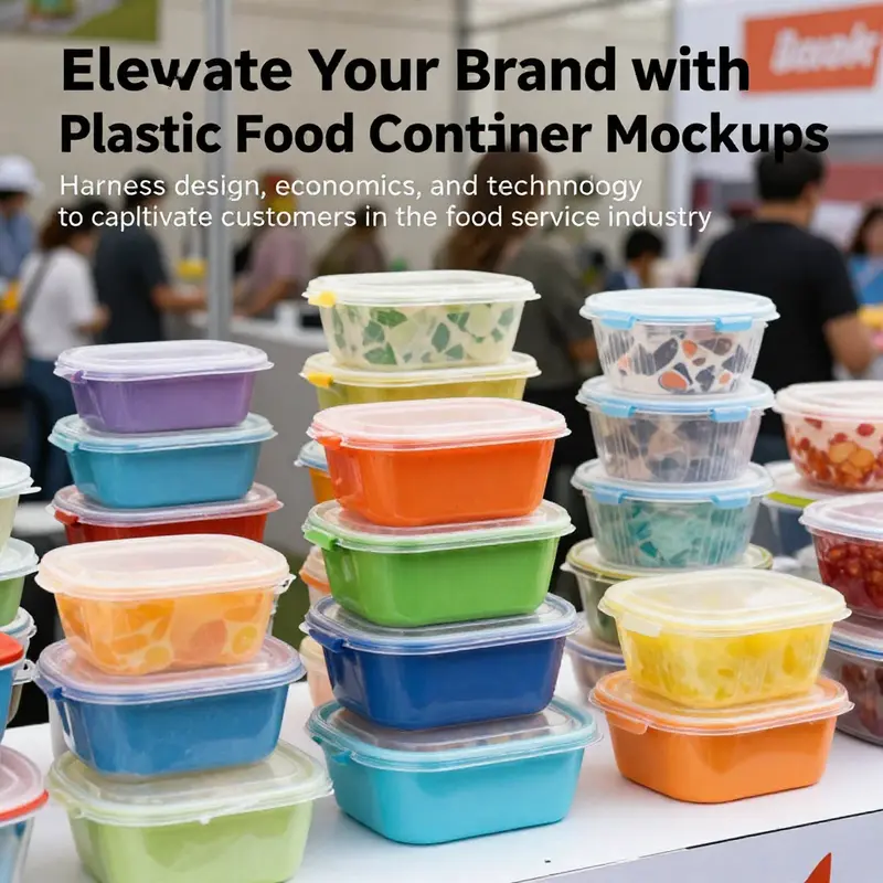 A collection of vibrant plastic food containers used for food distribution.